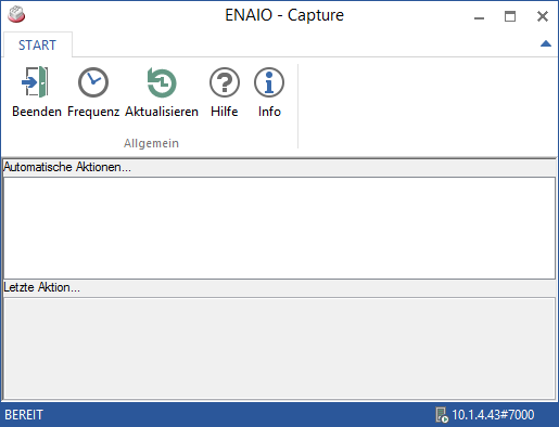enaio® capture enaio® capture - Screenshot
