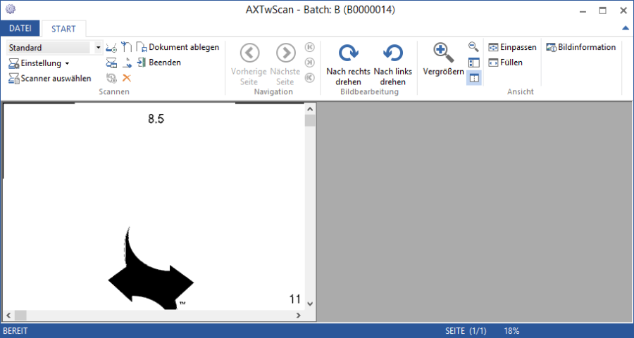 enaio® capture - Screenshot