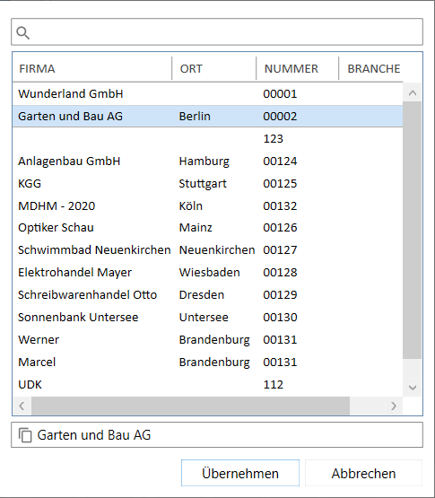 enaio® client - SQL-AddOn