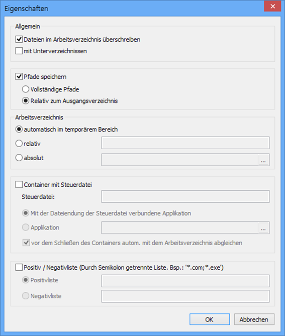 Creating Container Documents