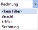 View filter selection