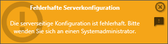 enaio® Outlook Add-In NG (Serveur erreur)