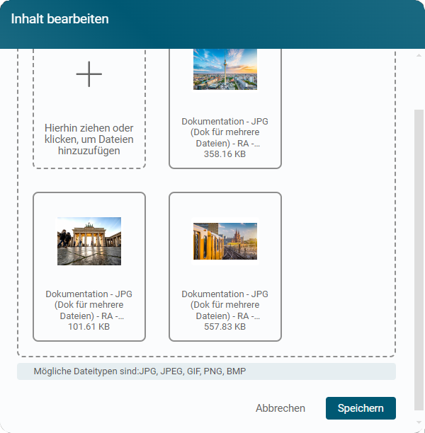 Bilddokument bearbeiten
