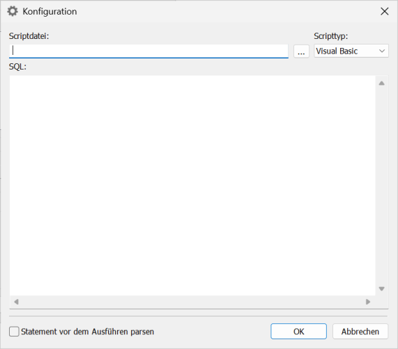 'Execute SQL Command' Action