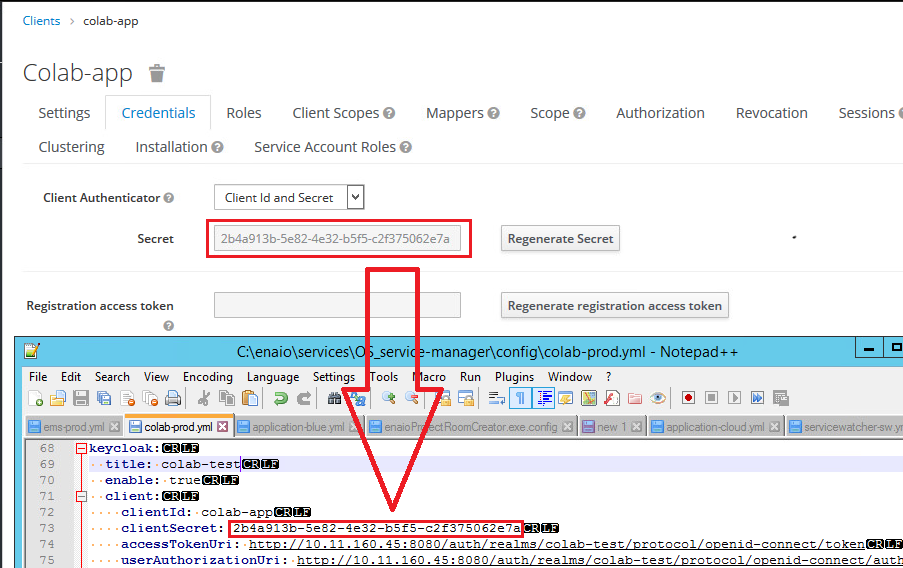 enaio® coLab + Keycloak configuration enaio® coLab + Keycloak configuration
