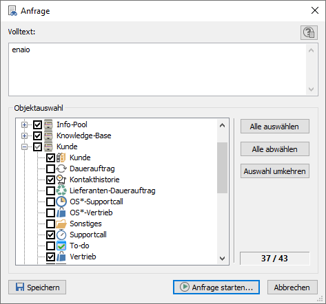 Volltextsuche Volltextsuche